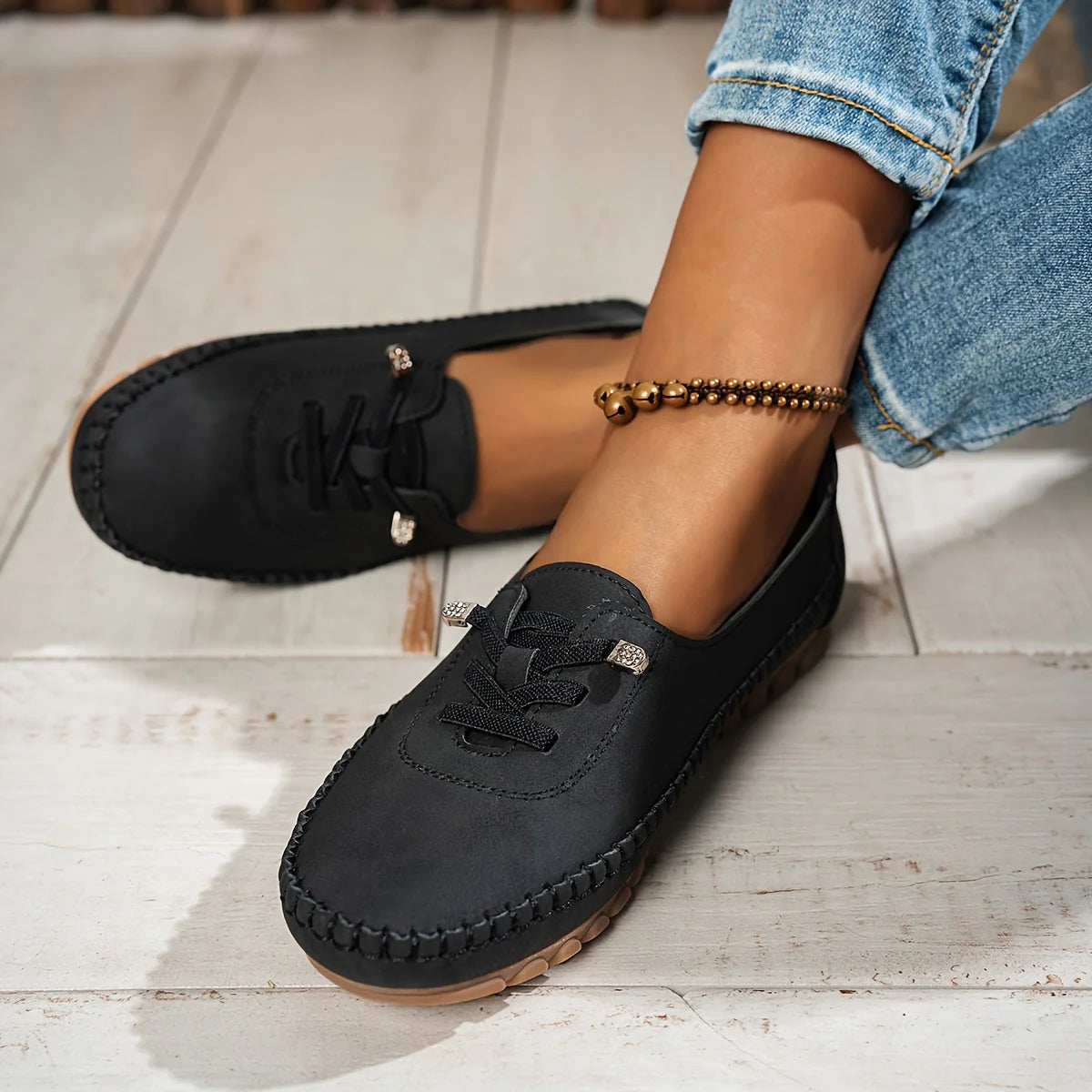 Olivia™ | Mocasines suaves con soporte