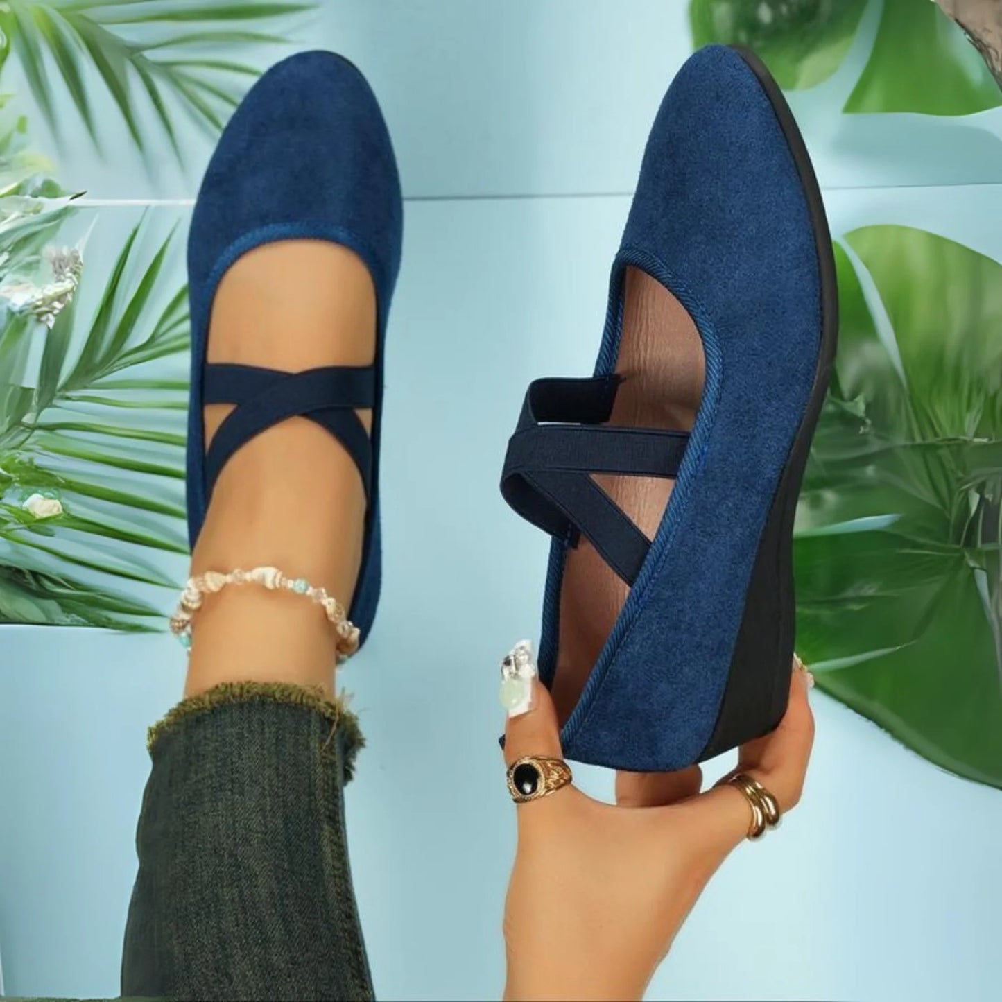 Madeline™ | Comfort Heel Orthopedic Ballet Flats