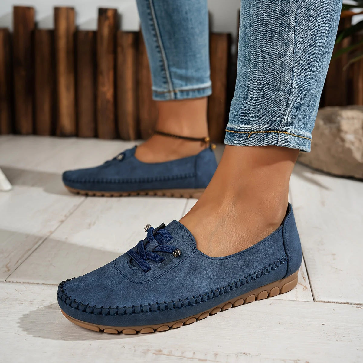 Olivia™ | Mocasines suaves con soporte