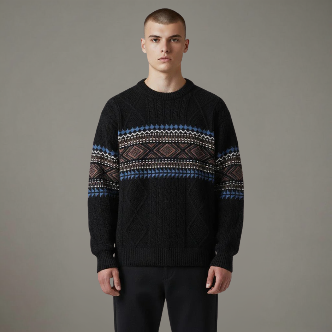 James™ | Nordic Knit Sweater
