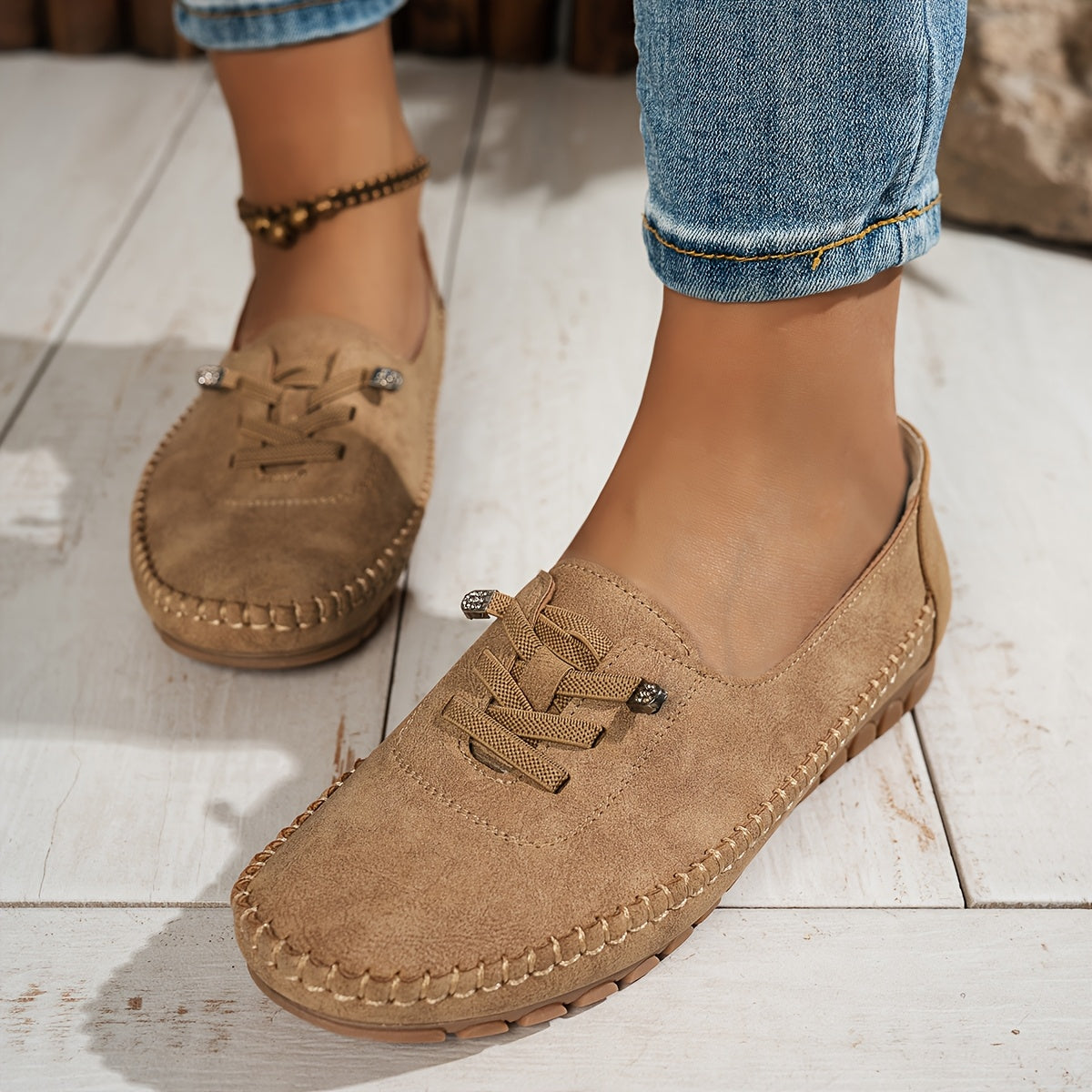 Olivia™ | Mocasines suaves con soporte